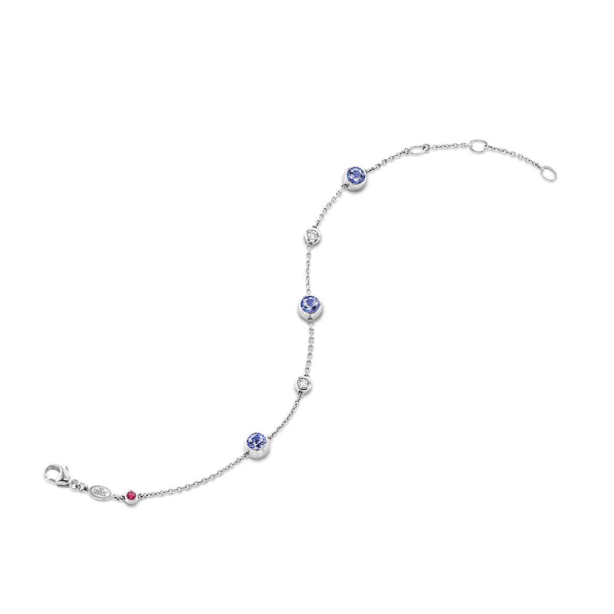 Bracelet WG 750, TAN, 4.3 mm, 18 cm – 2011916