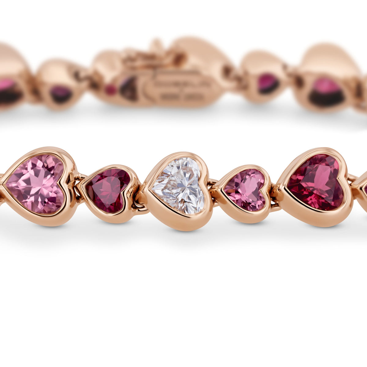 Pink Heart Bracelet × Nadine Ghosn