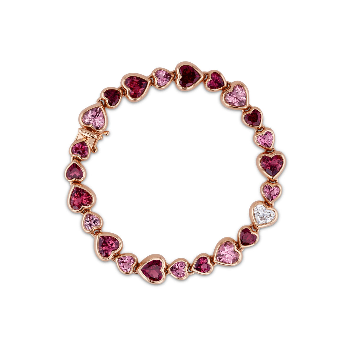 Pink Heart Bracelet × Nadine Ghosn