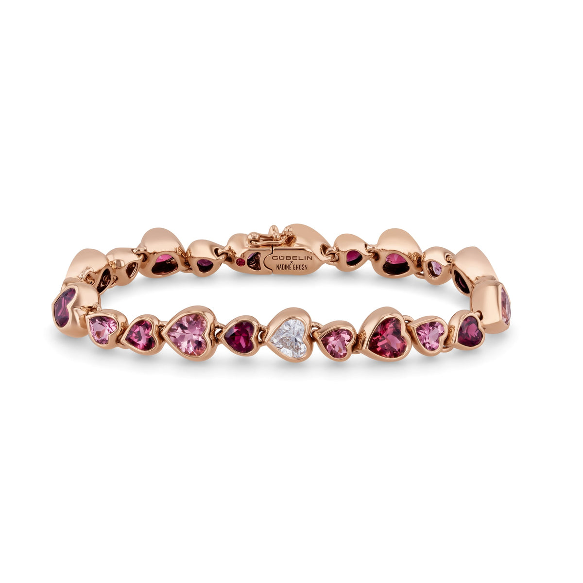 Pink Heart Bracelet × Nadine Ghosn