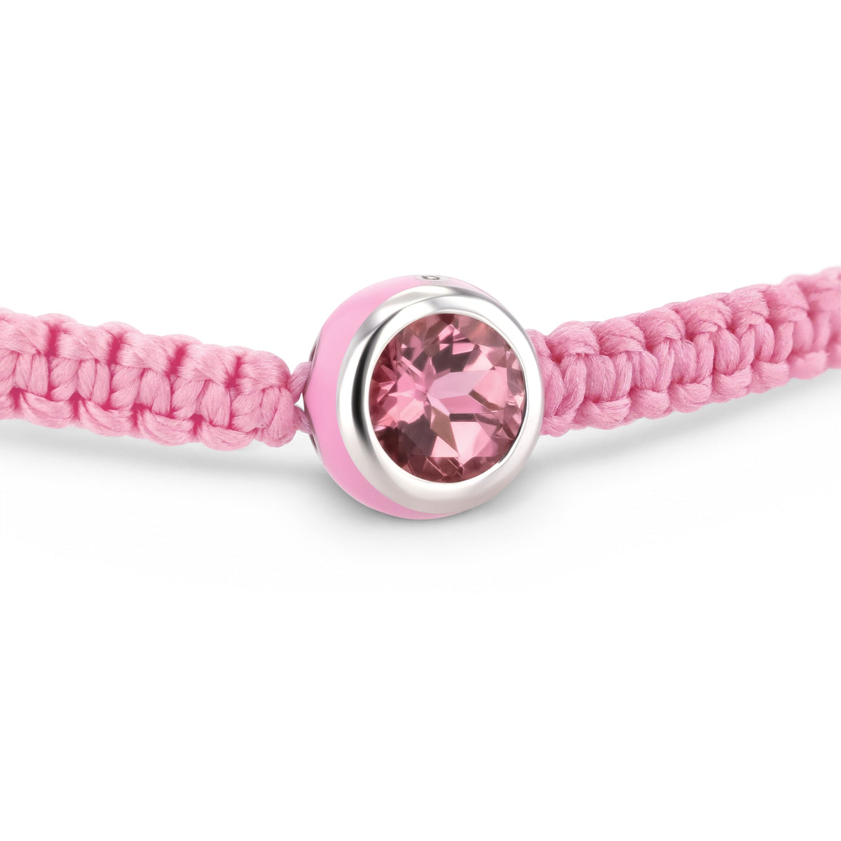 Armband mit pinkem Turmalin