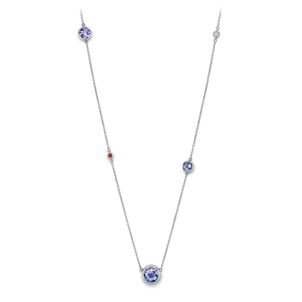 Necklace WG 750, TAN, 110 cm – 2012386