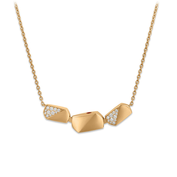 Necklace YG 750, DIA, 56 – 2014829