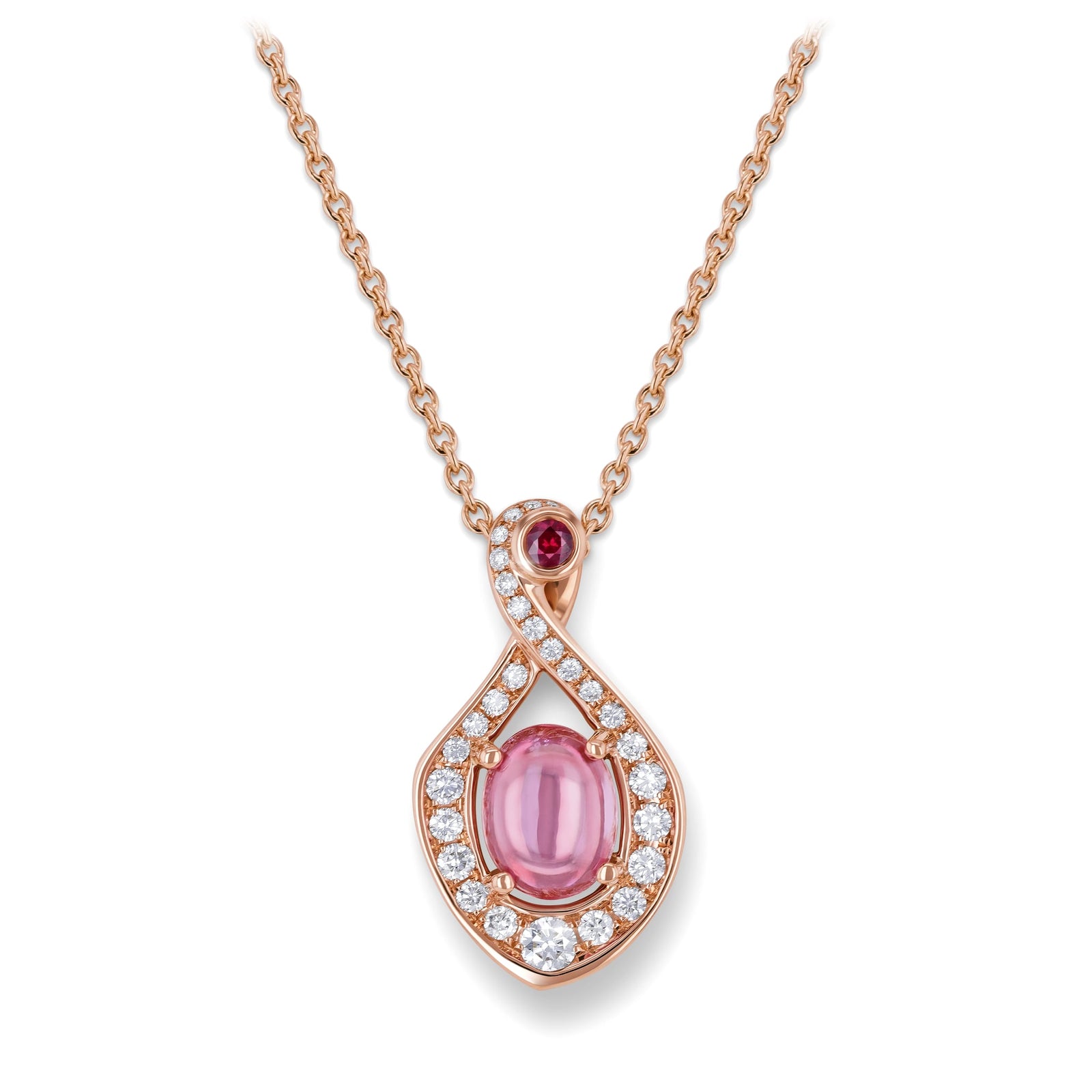 Necklace RG 750, SAF pink – 2011891