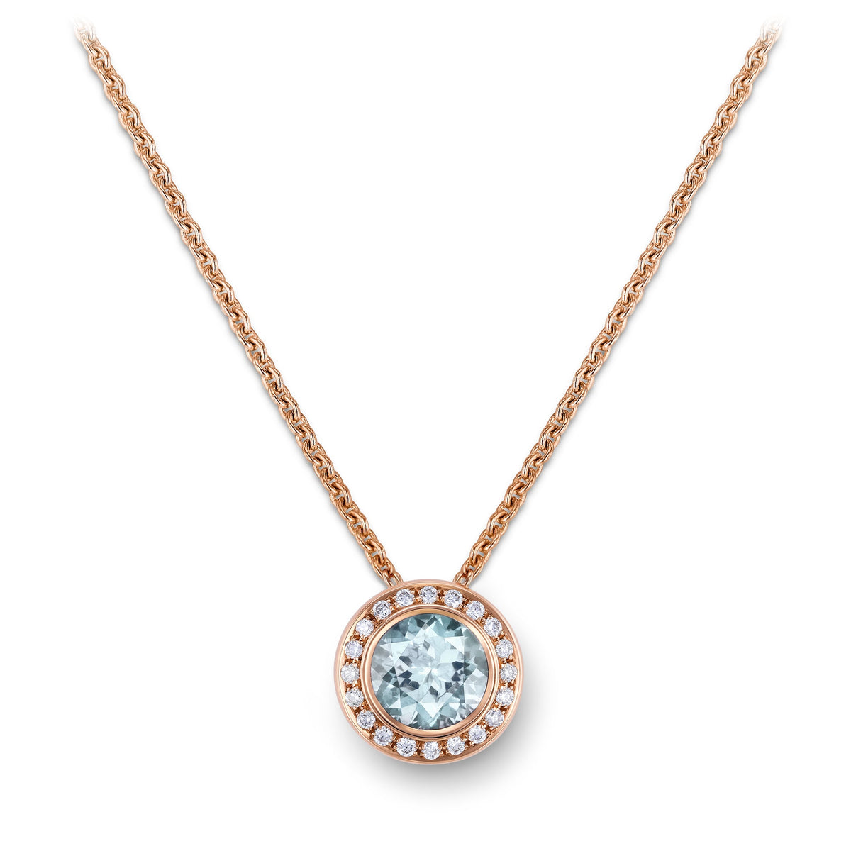 Necklace RG 750, AQU, 6 mm, 42 – 2012138