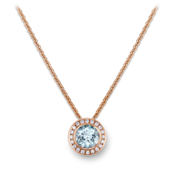 Necklace RG 750, AQU, 6 mm, 42 – 2012138