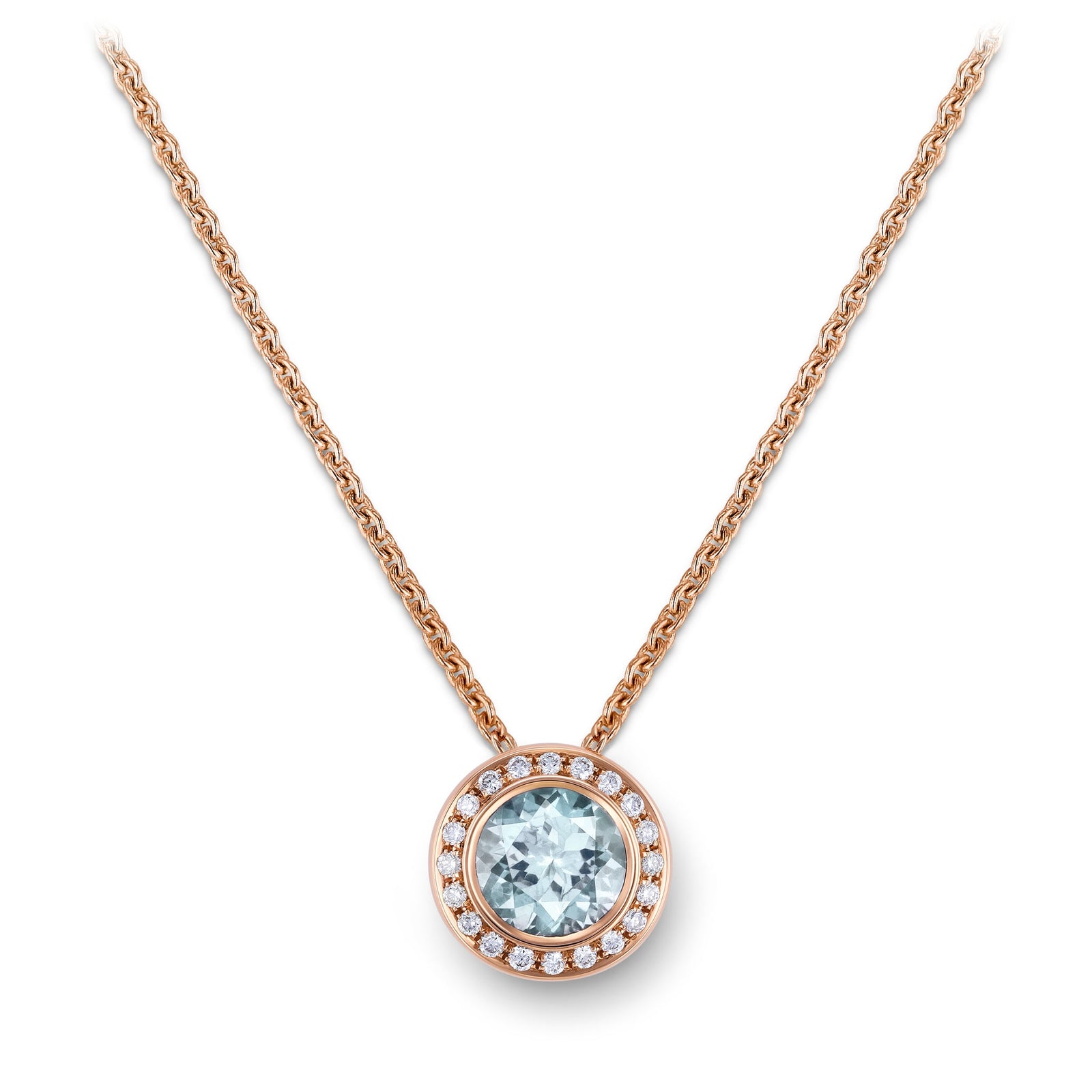Necklace RG 750, AQU, 6 mm, 42 – 2012138