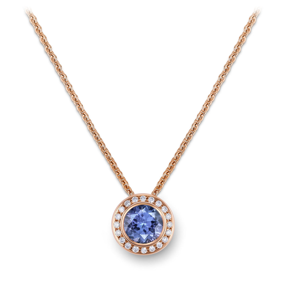 Necklace RG 750, TAN, 6 mm, 42 – 2012144