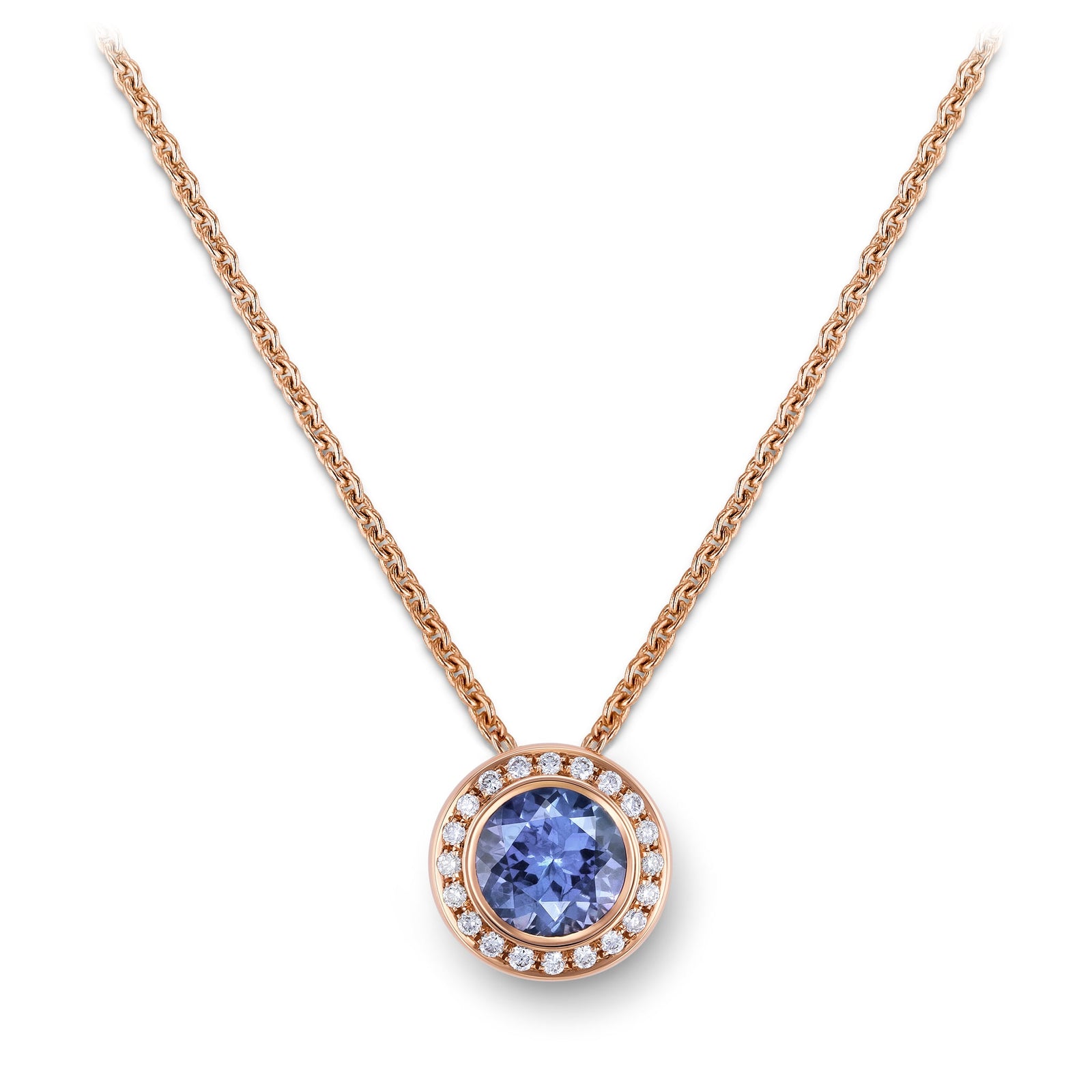 Necklace RG 750, TAN, 6 mm, 42 – 2012144