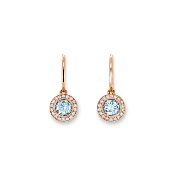 Drop earrings RG 750, AQU, 5 mm – 2012155