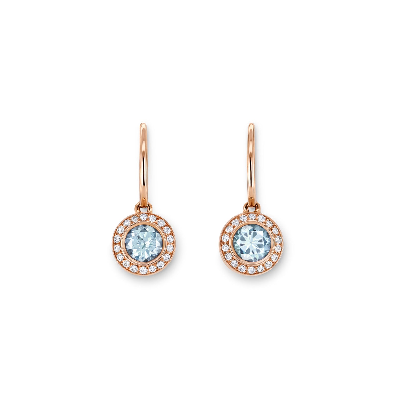 Drop earrings RG 750, AQU, 5 mm – 2012155
