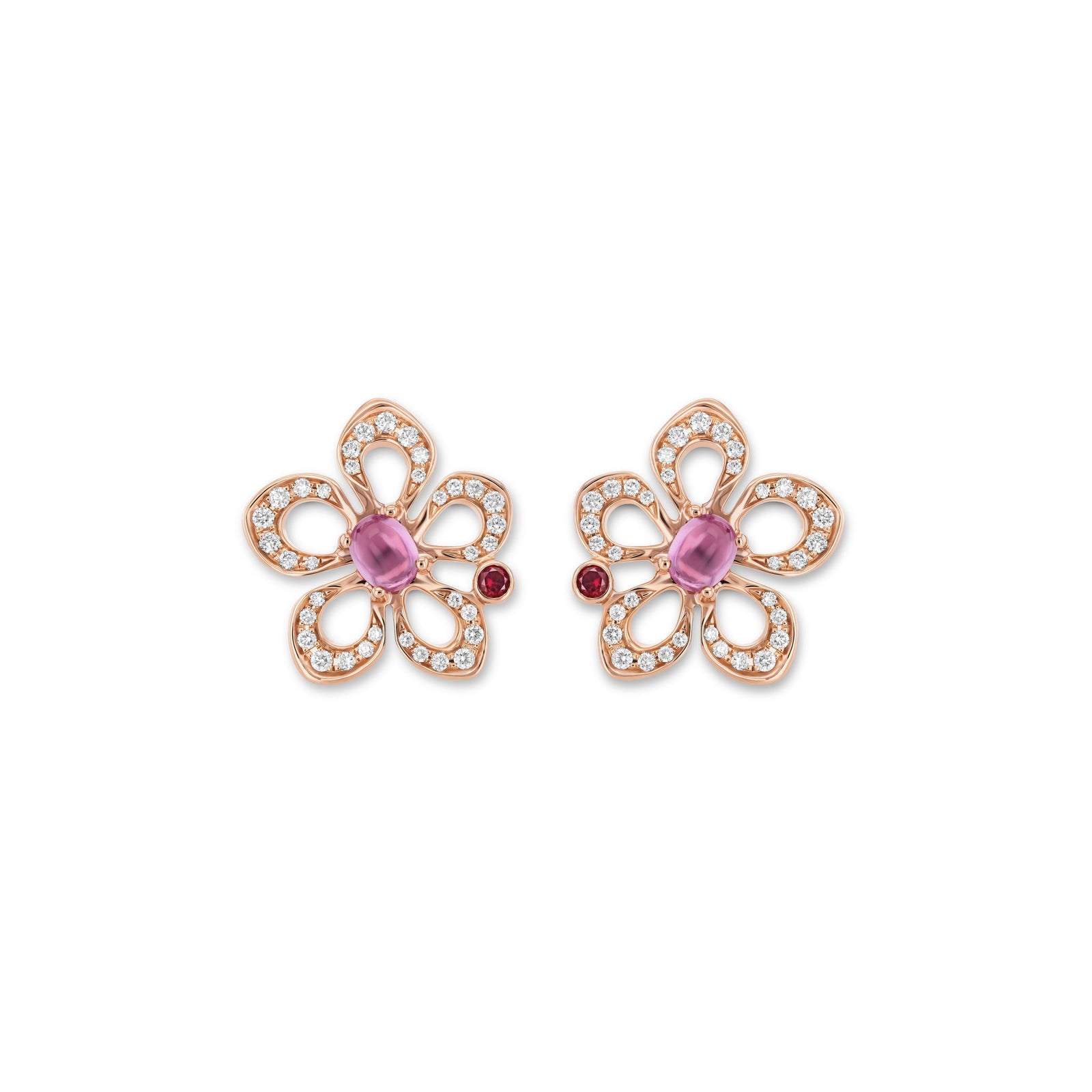 Earrings RG 750, SAF pink, M – 2012603
