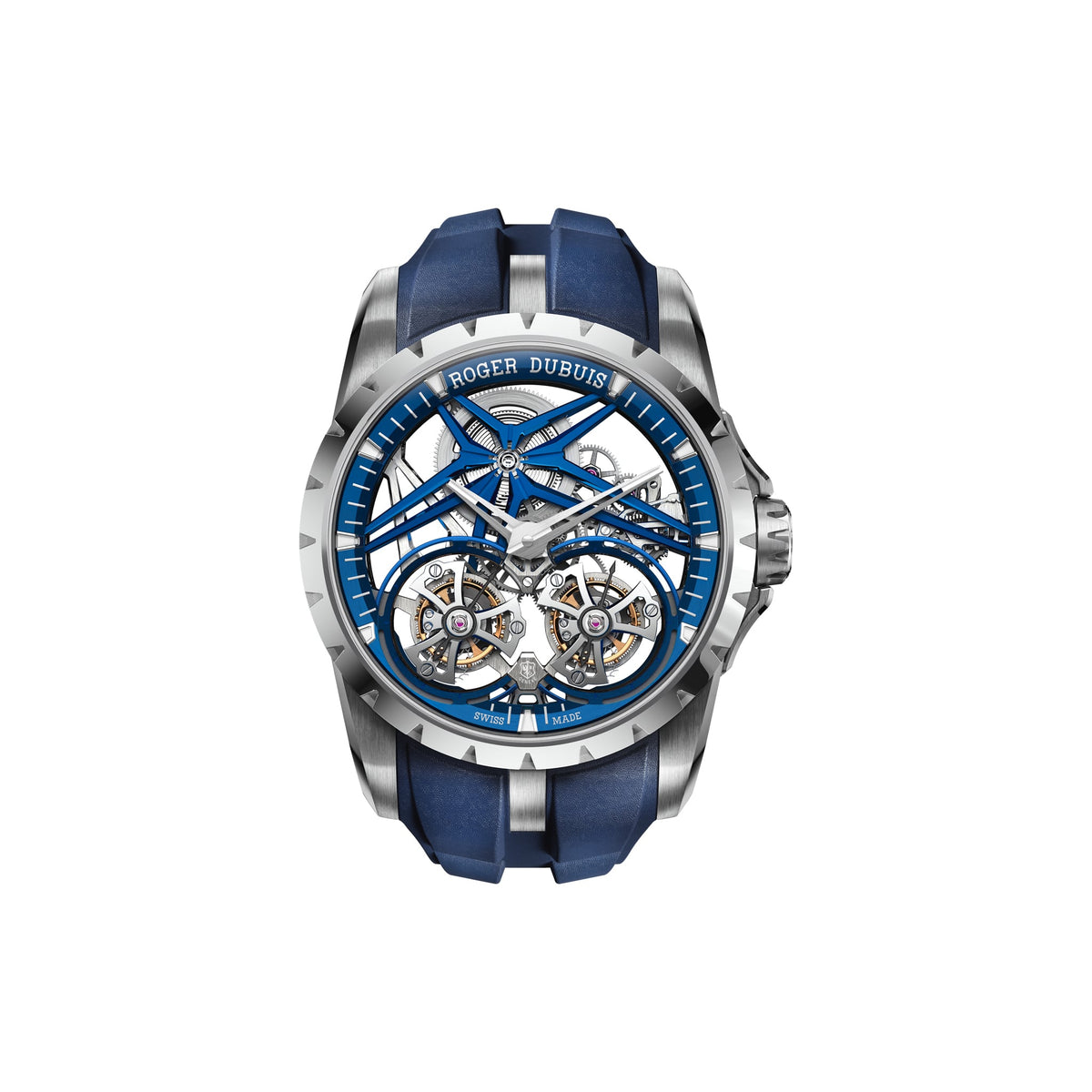 DOUBLE TOURBILLON COBALT