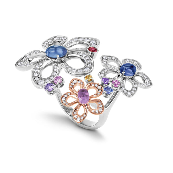 Ring WG-RG 750, TAN, SAF blue, MULTI, 11 – 2011888