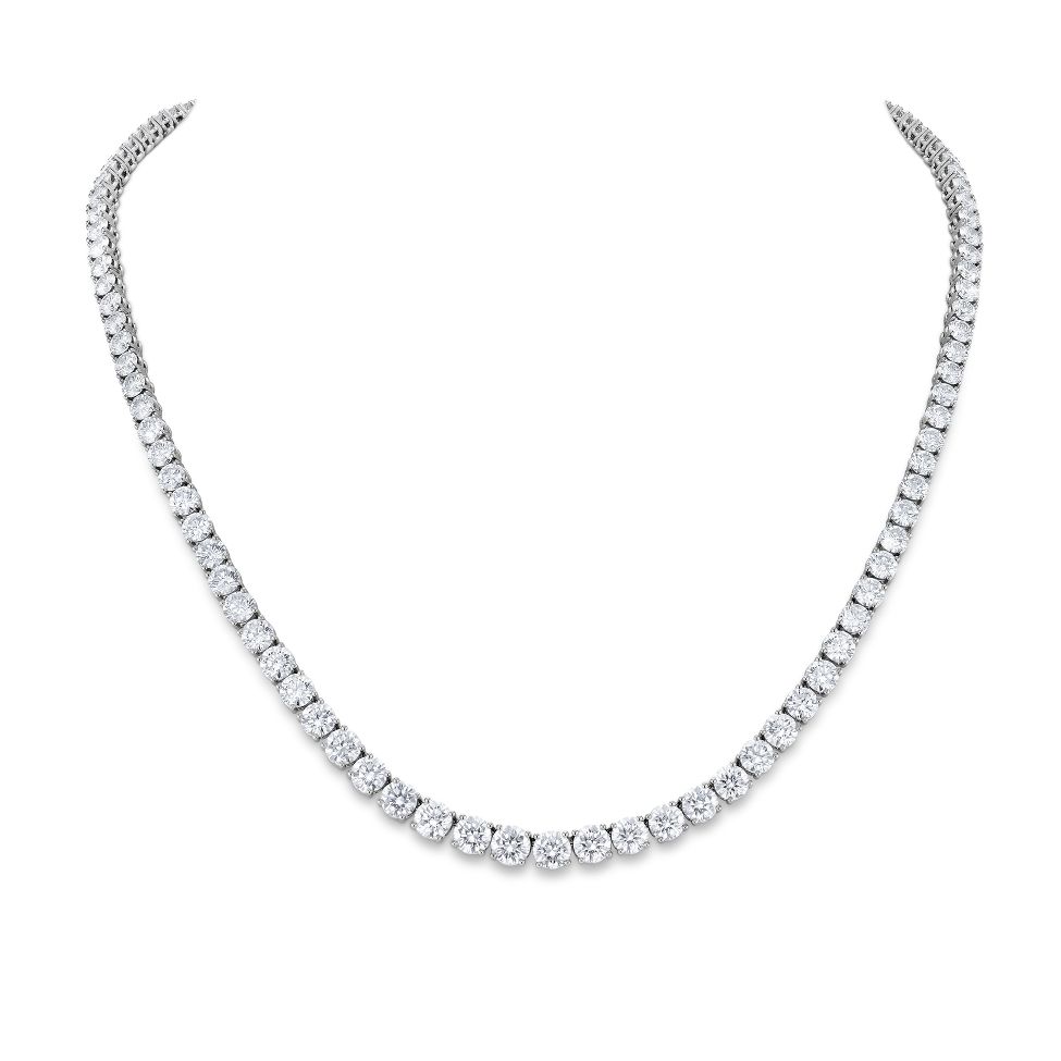 diamond riviere necklace