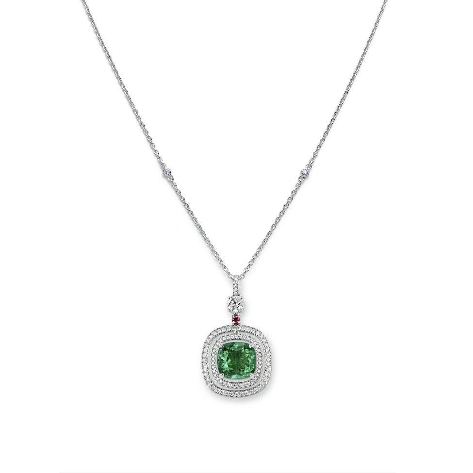 emerald necklace jcpenney