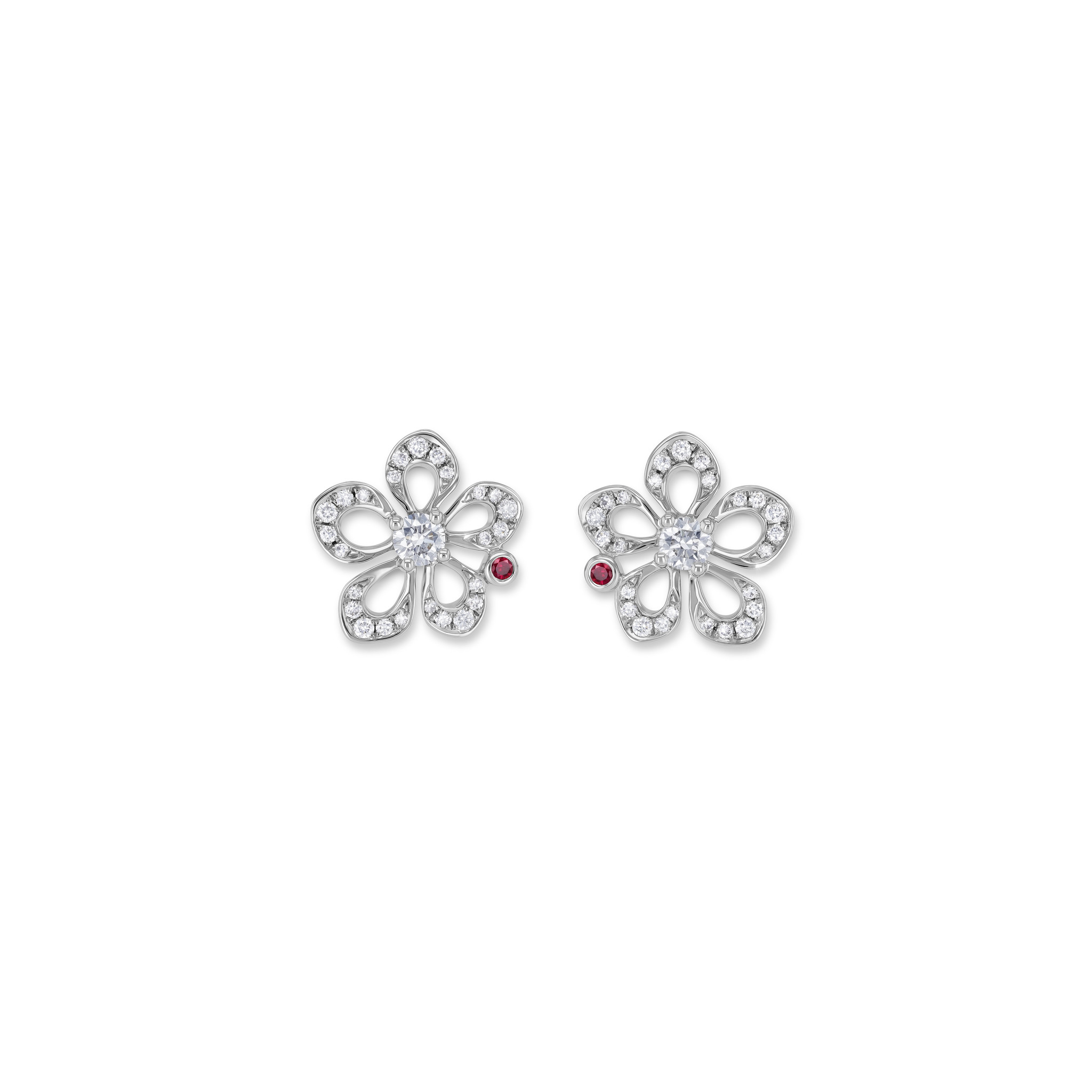 Diamond earrings