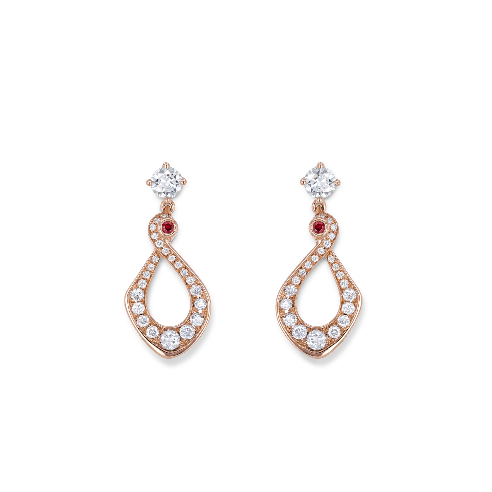 Diamond earrings