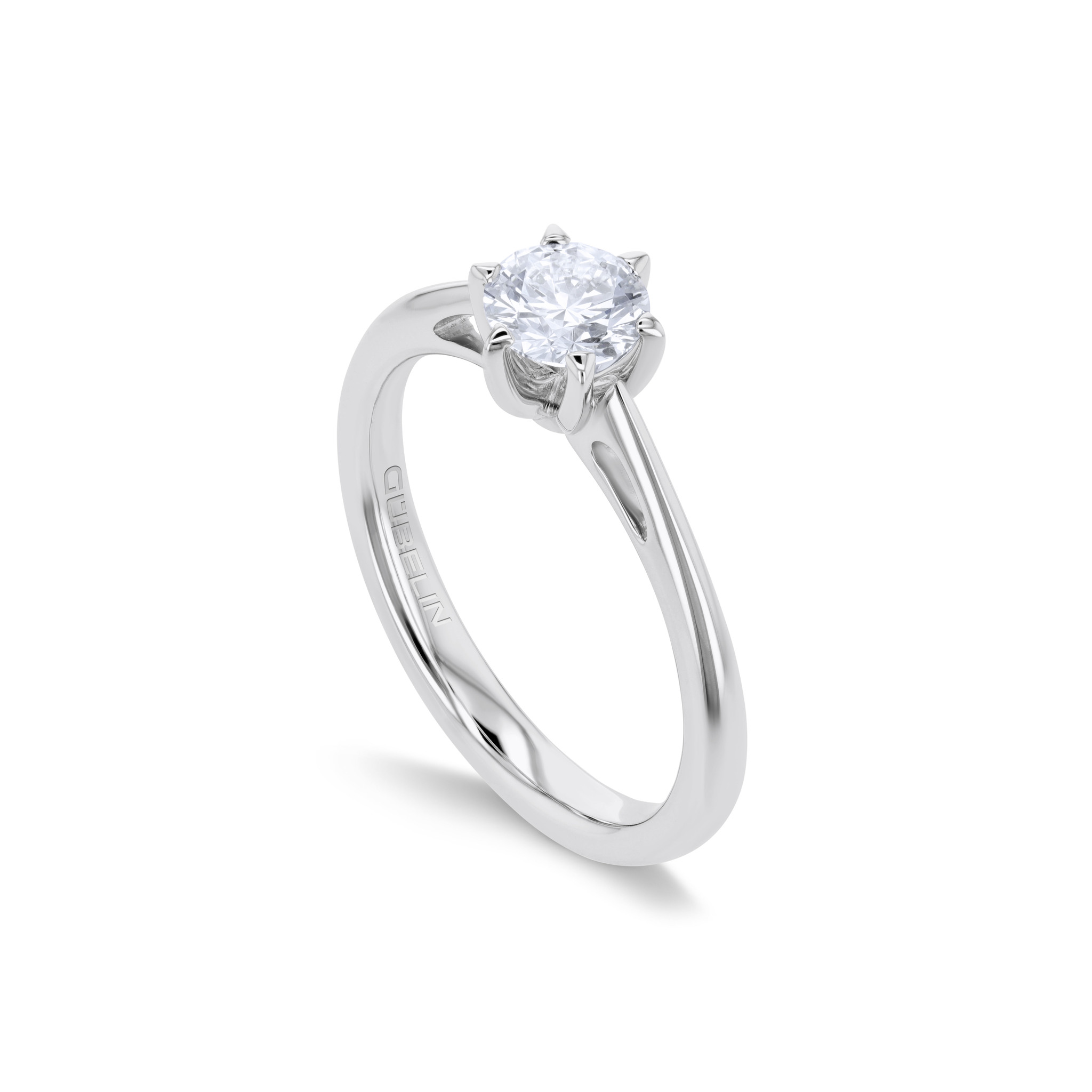 Solitaire diamond ring