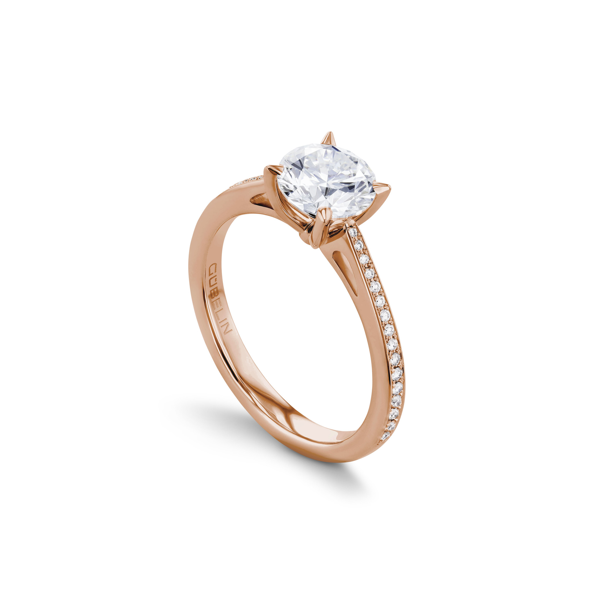 Solitaire diamond ring