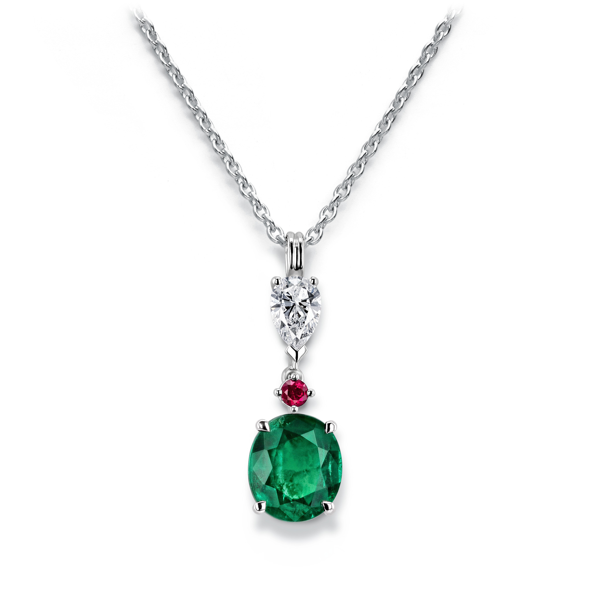 Emerald necklace