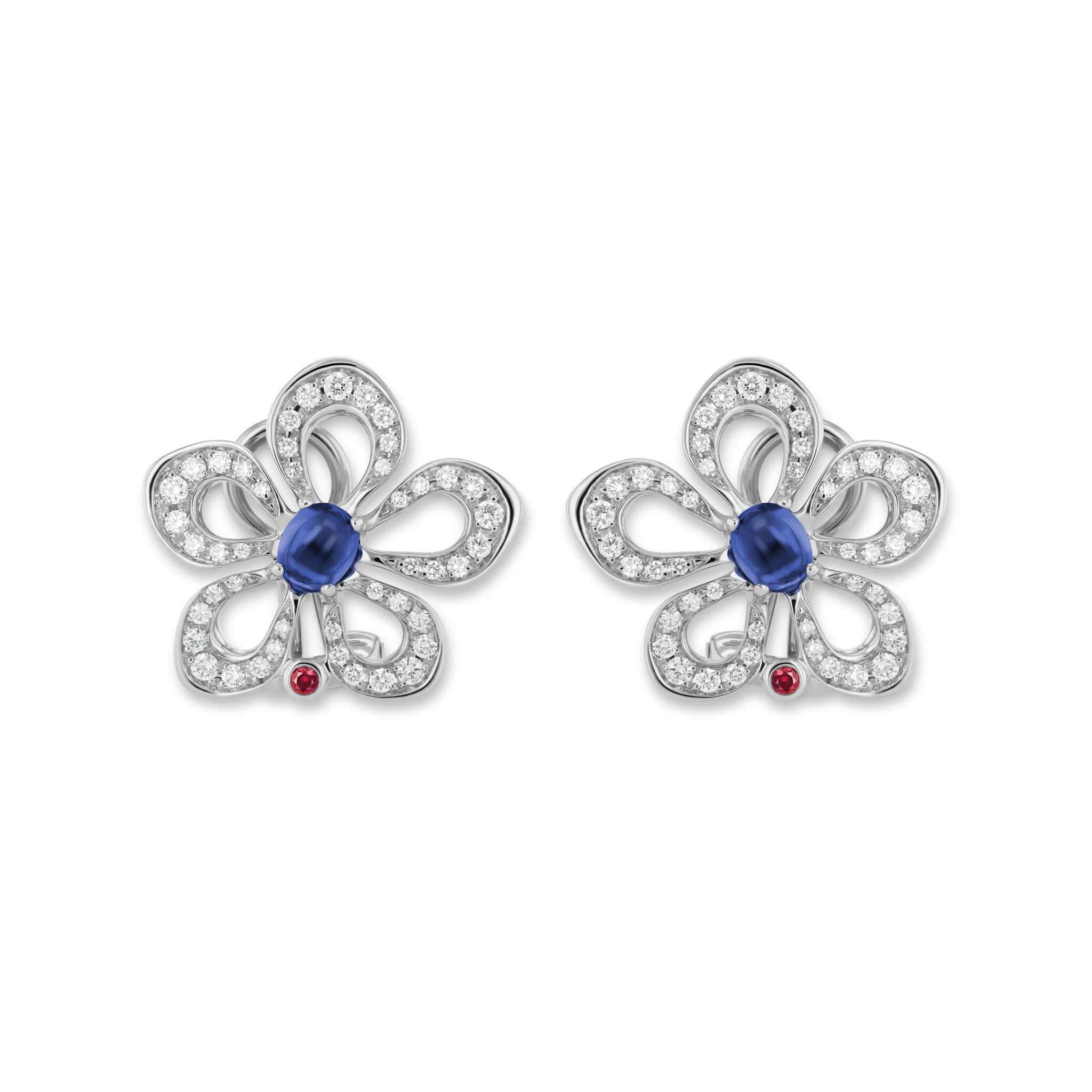 Sapphire earrings